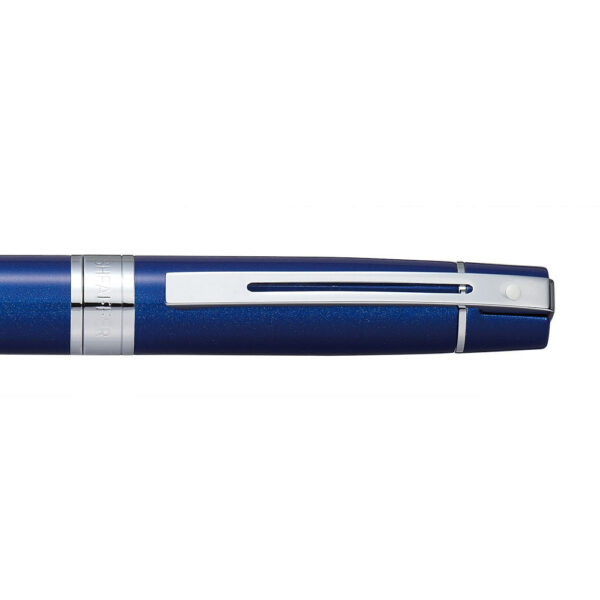 Official Sheaffer 300 Blue Lacquer CT Ballpoint Pen - Image 3
