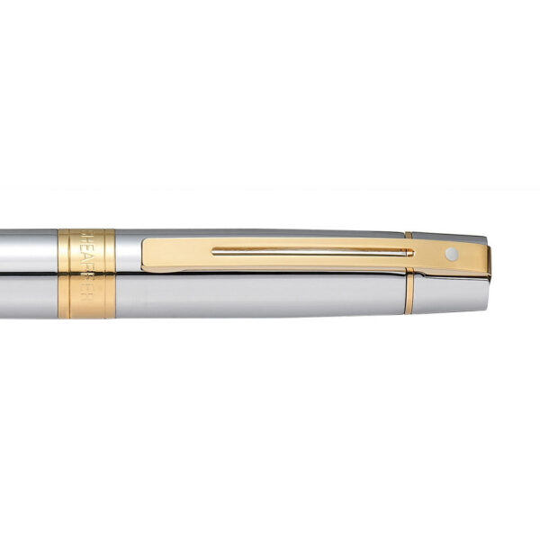 Official Sheaffer 300 Polished Chrome GTT Ballpoint Pen - Image 3