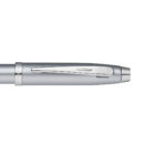 Official Schafer 100 Brushed Chrome Ballpoint Pen