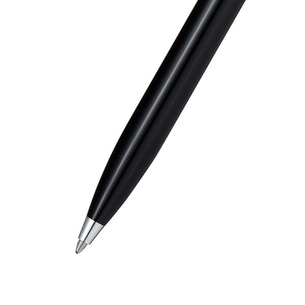 Official Schafer 100 Black & Chrome Ballpoint Pen - Image 2
