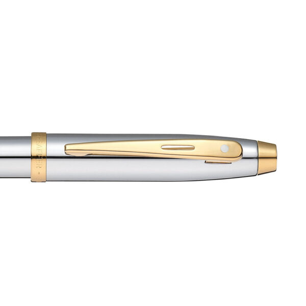 Official Schafer 100 Polished Chrome GTT Ballpoint Pen - Image 3