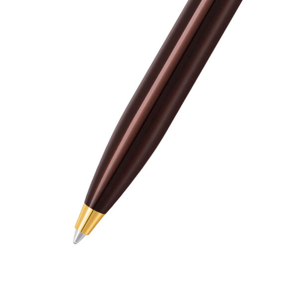Official Schafer 100 Coffee Brown GT Ballpoint Pen - Image 2