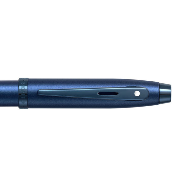 Official Schafer 100 Satin Blue Ballpoint Pen - Image 3