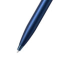 Official Schafer 100 Satin Blue Ballpoint Pen