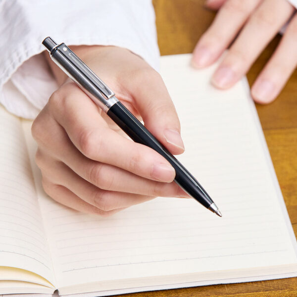 Official Schafer Sentinel Plastic Black Ballpoint Pen - Image 6