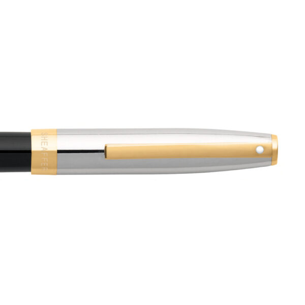 Official Sheaffer Sagaris Black Lacquer Chrome GTT Fountain Pen - Image 3