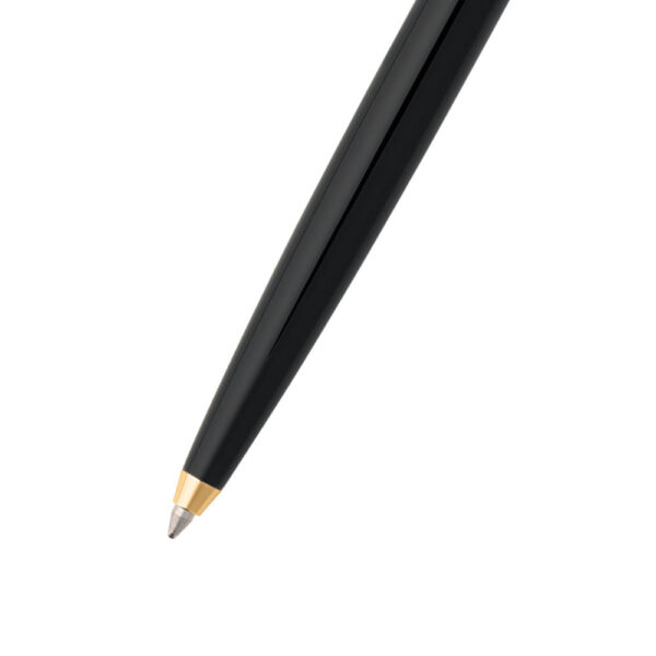 Official Sheaffer Sagaris Black Lacquer Chrome GTT Ballpoint Pen - Image 2