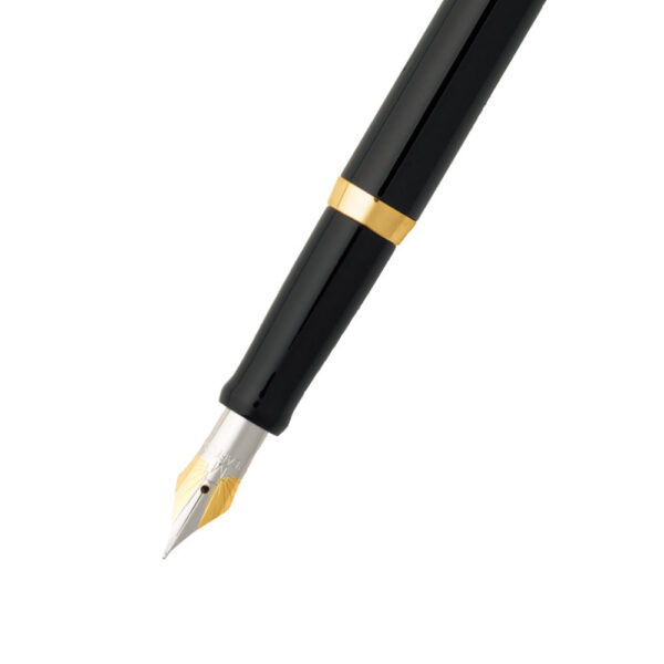 Official Sheaffer Sagaris Gloss Black GTT Fountain Pen - Image 2
