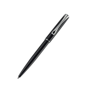 Official [Japan Exclusive Distributor] Diplomat Traveler Black Lacquer Ballpoint Pen