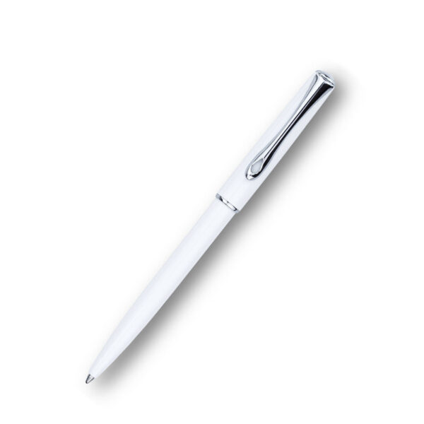 Official [Japan Exclusive Distributor] Diplomat Traveler Snow White Ballpoint Pen