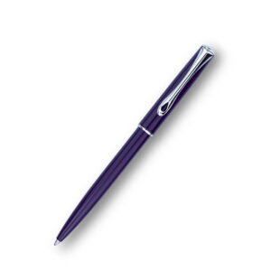 Official [Japan Exclusive Distributor] Diplomat Traveler Deep Purple Ballpoint Pen