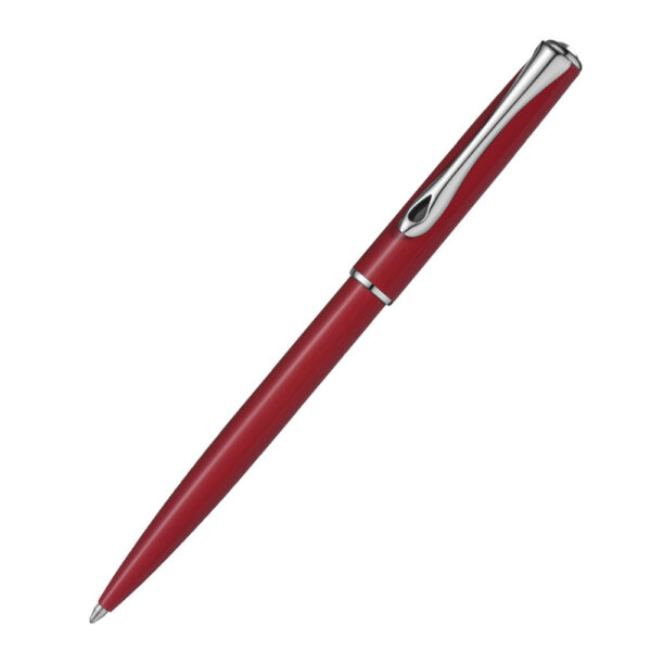 Official [Japan Exclusive Distributor] Diplomat Traveler Dark Red Ballpoint Pen