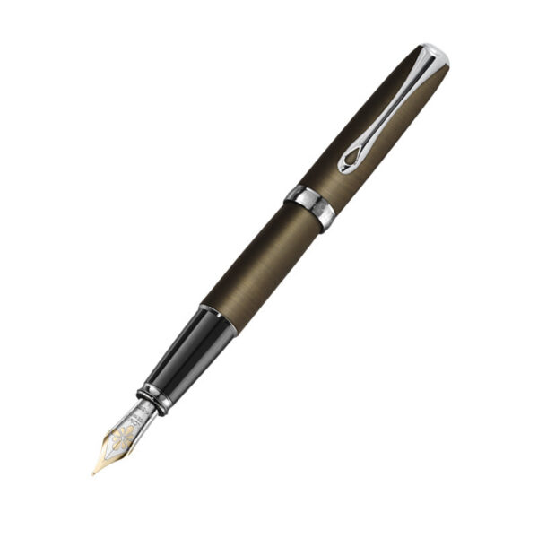 Official Diplomat Excellence A2 Oxide Brass Fountain Pen