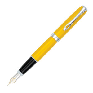 Official Diplomat Excellence A2 Yellow Fountain Pen