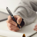 Official Schafer 100 Black Lacquer CT Ballpoint Pen