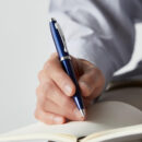 Official Schafer 100 Blue Lacquer CT Ballpoint Pen