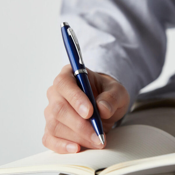Official Schafer 100 Blue Lacquer CT Ballpoint Pen - Image 7