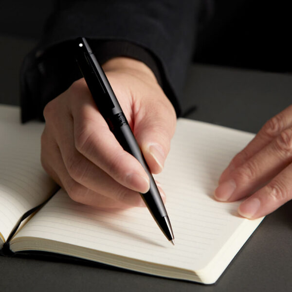 Official Schafer 300 Matte Black Ballpoint Pen - Image 7
