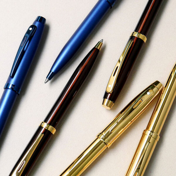 Official Schafer 100 Gold PVD Ballpoint Pen - Image 6