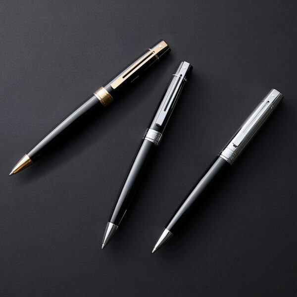 Official Sheaffer 300 Blue Lacquer CT Ballpoint Pen - Image 6