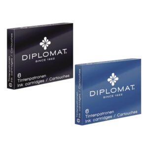 Official Diplomat Cartridge Ink (Pack of 6)